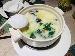 无油鱼鲜腐竹煮时蔬-大树餐厅(红旗街万达店)