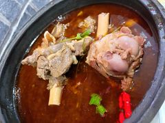 精品砂锅羊棒骨-百味源炭火烤翅 ·夜市大排档(酒仙桥店)