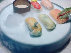 漫步花开彩虹卷-蜜桃花开·中西融合菜E&W(南长街店)