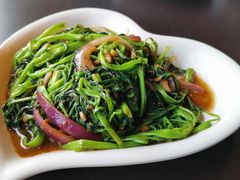马拉盏炒通菜-大头虾越式风味餐厅(光明广场店)