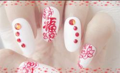 点击看大图 新年甲-指慕坊美甲造型