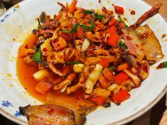 土萝卜干炒土腊肉-吃饭皇帝大土家民族菜(正大广场店)