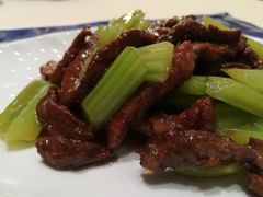西芹炒牛柳-北京国际饭店·谭府餐厅