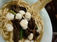 虾爆鳝面-奎元馆.百年奎元.非遗传承(西湖边的解放路店)