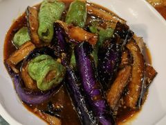 茄子辣子烧番茄-东方亚克西餐厅(西康路店)