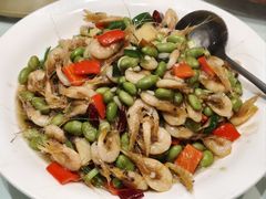 毛豆白米虾-瑞福园联谊餐室(茂名南路店)