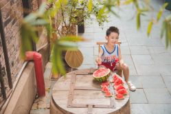 -西瓜庄园儿童摄影