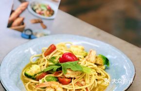 Shrimp Basil Pasta