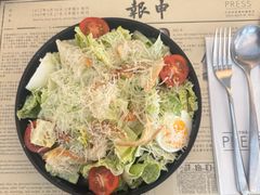 经典凯撒沙拉配大虾-THE PRESS(申报馆店)