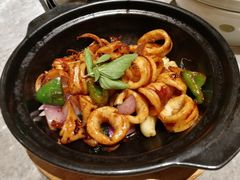 九层塔酱爆东山小管-四道菜·福建菜馆(新街口金鹰店)