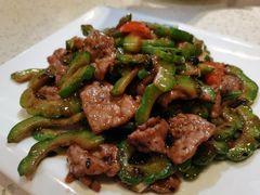豉汁凉瓜炒牛肉-又一间茶点轩(百汇广场店)