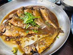 鱼锅饼子-百丰园海鲜烧烤农家菜(威·至海港湾店)