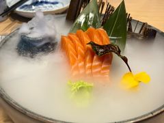 三文鱼腩刺身-早一美餐厅·EBISU(会展誉景店)