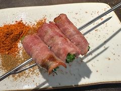 培根韭菜卷-很久以前羊肉串(中山公园店)