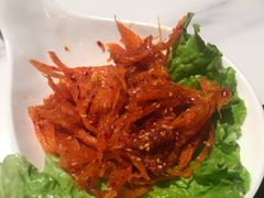 拌明太鱼丝-七八冷面·延边朝鲜族美食(圣熙八号店)