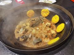 贴饼子-缘福乡村铁锅炖民宿(八达岭店)