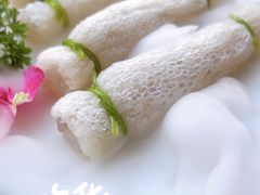 竹笙虾卷-大匠工房古船木艺术餐厅·猪肚鸡专门店(长白仙岛店)