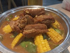 排骨玉米油豆角-老边饺子馆(西站店)