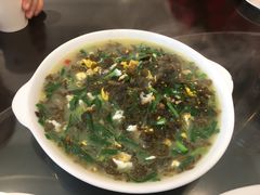 地衣炒韭菜-山菜馆(竹海公园店)