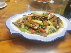 小炒猪肝-途中饭店(开化店)
