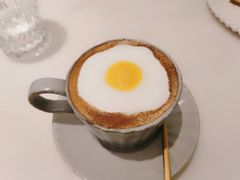 肉桂荷包蛋咖啡-伊斯坦布尔土耳其清真咖啡餐厅