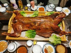 烤羊腿-大汗烧烤滩羊馆(清水河公园店)