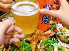 -老东镇啤酒屋海鲜加工·蒸汽海鲜·海鲜烧烤(台东店)