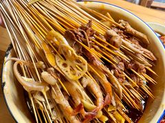 -拈签一笑黄牛肉辣卤串串