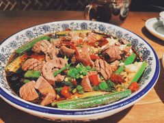 酥腰炝秋葵-周家二小姐的菜(西津渡店)