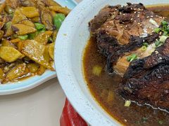 -老码头黑皮肘子锅包肉(文政街店)