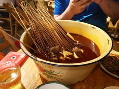 -拈签一笑黄牛肉辣卤串串