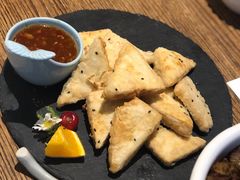 泰式芝麻煎豆腐-甜阿姨·天台花园私房菜(万松园店)