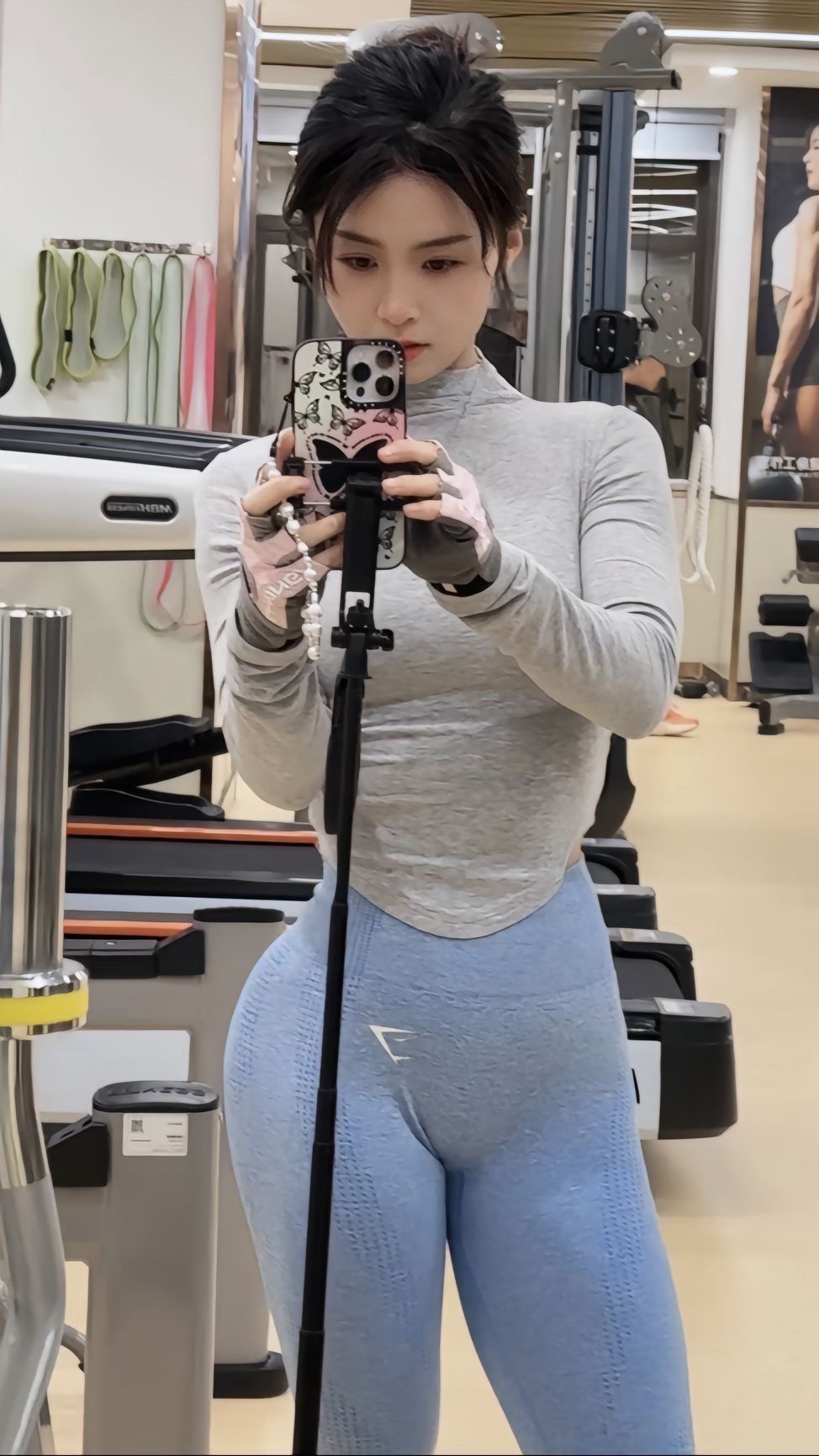 女神俯卧撑挑战