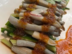 秋葵拌沙虫-黑明餐厅(白鹭洲店)