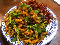 谦谦香辣肉丝-娄三少·老北京春饼烤鸭家常菜(方庄店)