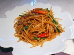 黄金油渣土豆丝-舞辣辣·川菜·黑豆花水煮鱼(卓悦汇店)
