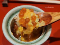 小白虾鲑鱼籽海胆饭-橼舍鮨青木