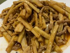 肉丝小鲜笋-翠茗农庄土菜馆(天目湖店)