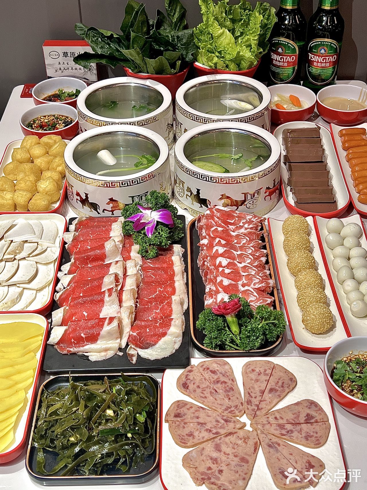 叹羊肉好去处‼️围炉而坐来一顿草原羊肉火锅吧♨️  