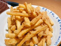 咸蛋黄炒茄子-吃饭皇帝大(解放西路店)