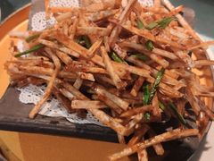 瓦片香酥芋丝-铁道茶苑.色稷餐厅(莲花南路店)