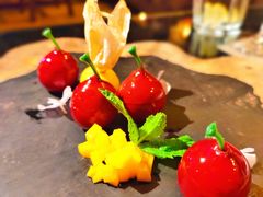 分子料理樱桃鹅肝-魔厨私房菜(观音桥店)