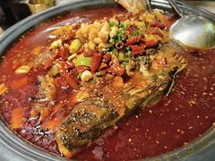 -探鱼·鲜青椒爽麻烤鱼(天河优托邦店)