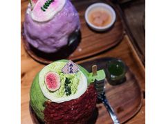 红豆抹茶雪山冰-楠火锅(广州总店)