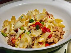 龙牙百合炒肉-农耕记·湖南土菜(海上世界店)