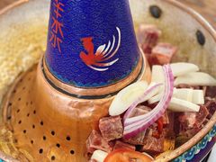 冰煮羊锅底配料-毛辣果·贵州红酸汤牛肉火锅(西单店)