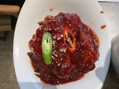 -草家酱蟹炭火烤肉店(珲春南路一店)