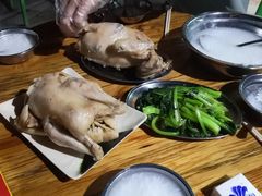烫菜心-吉英盐焗鸡(文中路店)