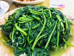 蒜蓉番薯叶-区海鸡场饭店(石壁店)