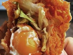 -小红车炸蛋葱油饼